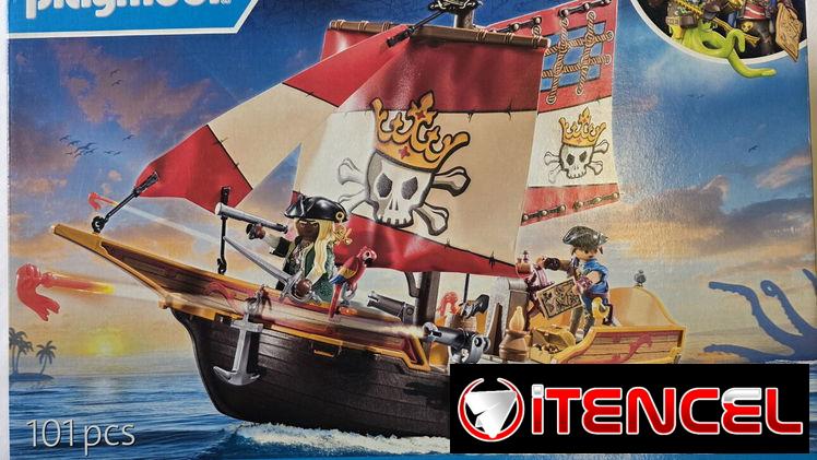-Play Mobil Barco pirata 101 Piezas