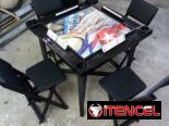 Mesas de domino + domino de nácar (personalizables)