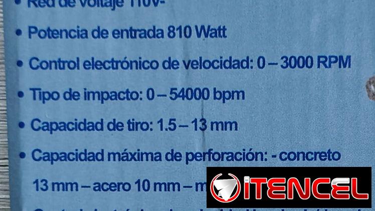 Vendo taladro percutor.
