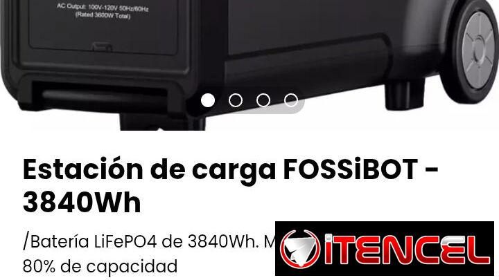 Estación de carga FOSSiBOT – 3840Wh. Nueva