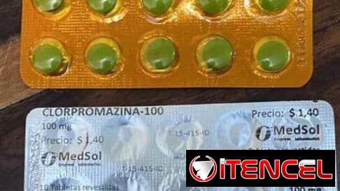 clorpromazina blister x 10 tab de 100 MG