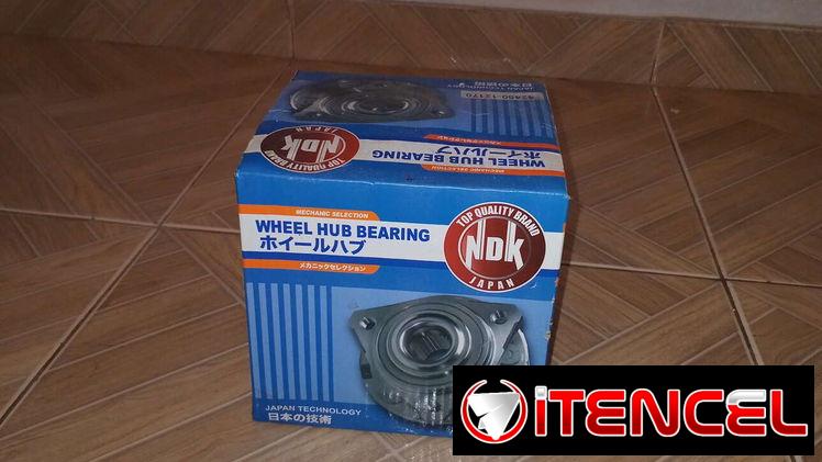 Juego Cubos de rueda trasero con rodamientos del Toyota Corolla del 2009 en adelante.