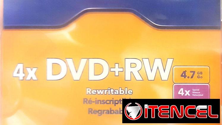 Discos DVD y CD reescribibles nuevos