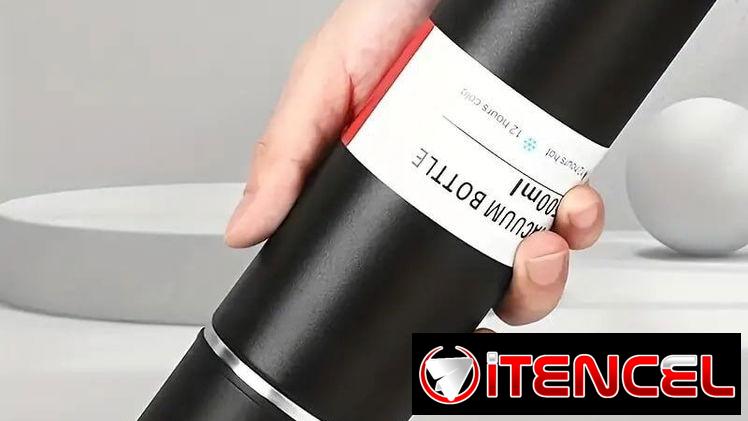 ☕ Set de Termo con Tazas – Elegancia y Funcionalidad en un Solo Pack 🎁🖤