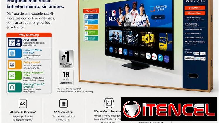 TV Samsung Neo y LG última generación