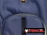 MOCHILA NUEVA CON SEGURA Y USB DE COLORES AZUL Y BEGRA