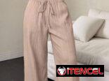 Pantaloneta color crema o beige