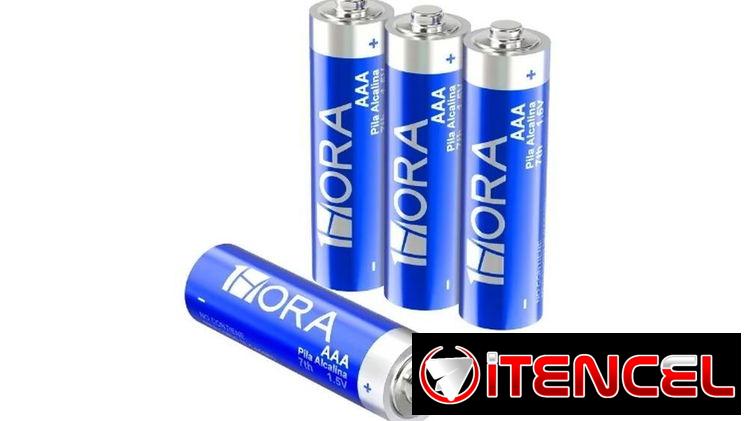 PAQUETE DE 4 BATERÍAS AAA 1HORA GAR135