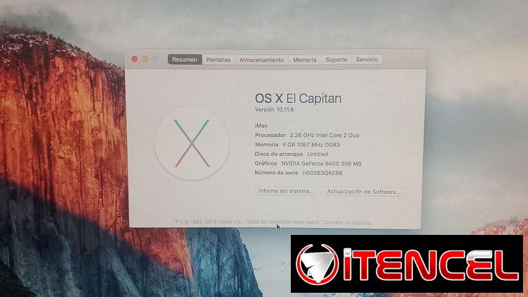 Ganga vendo Vendo iMac en perfecto estado