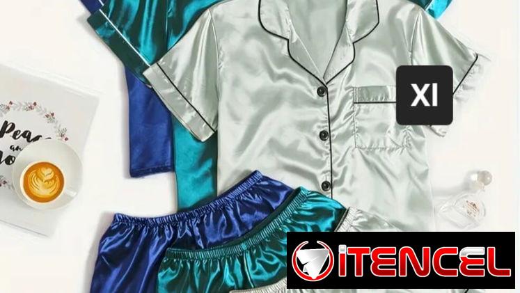 Pijamas de satín