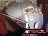 Casco de moto marca SOXON original