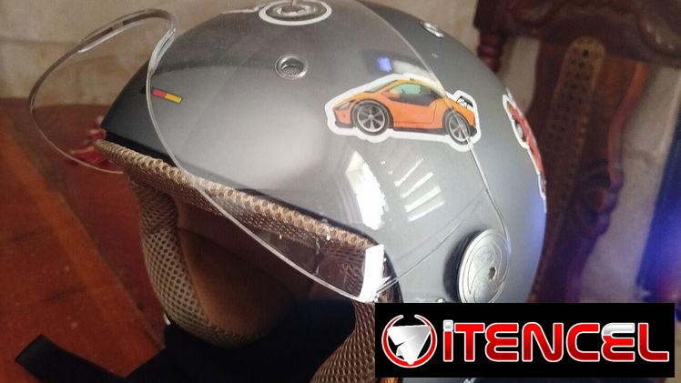 Casco de moto marca SOXON original