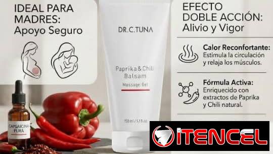🌶️ GEL BÁLSAMO DE PÁPRIKA Y CHIL