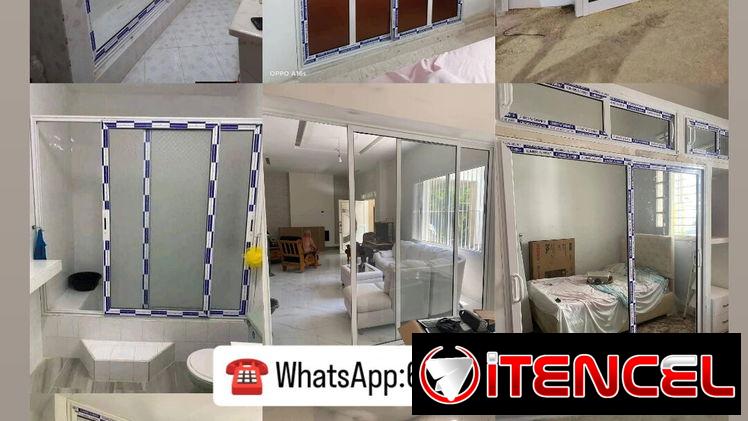 Realizamos todo tipo de trabajo de carpintería de aluminio y cristal