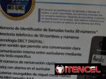 Teléfono inalámbrico Panasonic de 2 bases nuevo a estrenar por usted