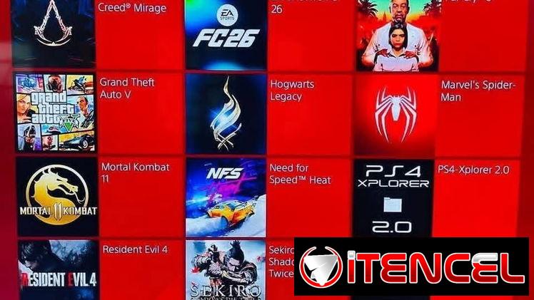 VENDO CONSOLA PS4 SLIM PIRATEADO LLENO DE JUEGOS Y DOS MANDOS LLAMA O ESCRIBE