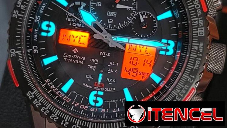 para caballero citizen eco drive promaster radiocontrol skyhawk *modelos a escoger*