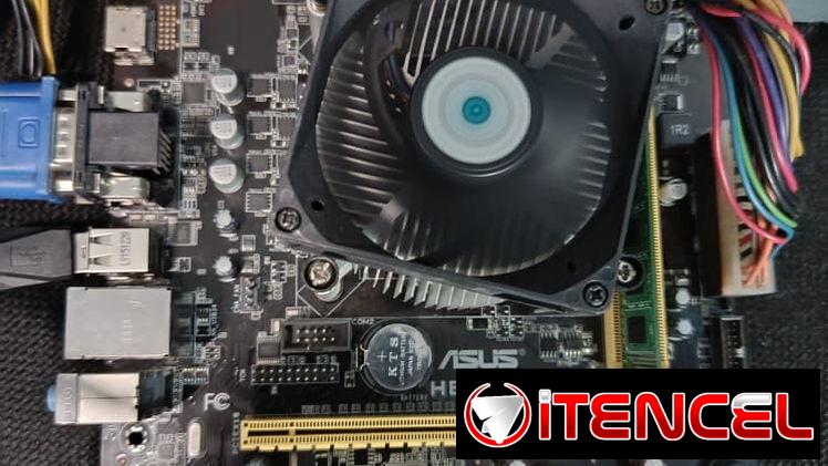 KIT DE PC i3 de 4 ta gen con 4 gb de ram impecable