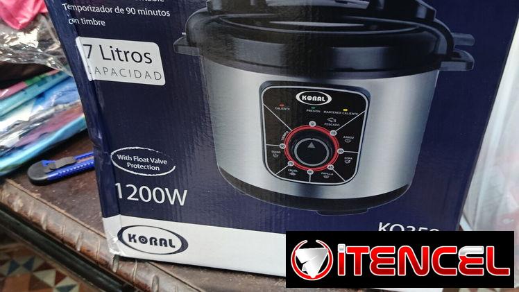 Olla multiproposito de 7 litros y 90 minutos de botón