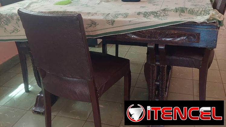 Juego antiguo de comedor