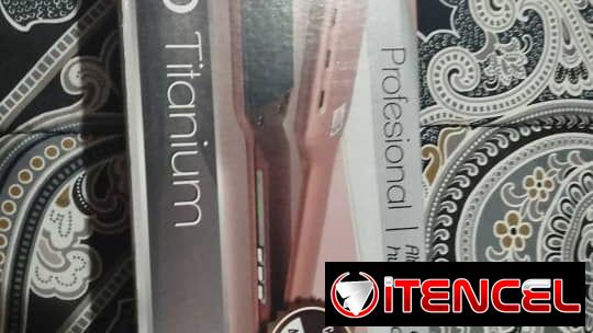 Plancha profesional de titanium