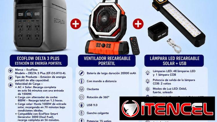 Combos de Electrodomésticos de Energía, luz y fresco