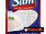 aceite, arroz, sal y azucar