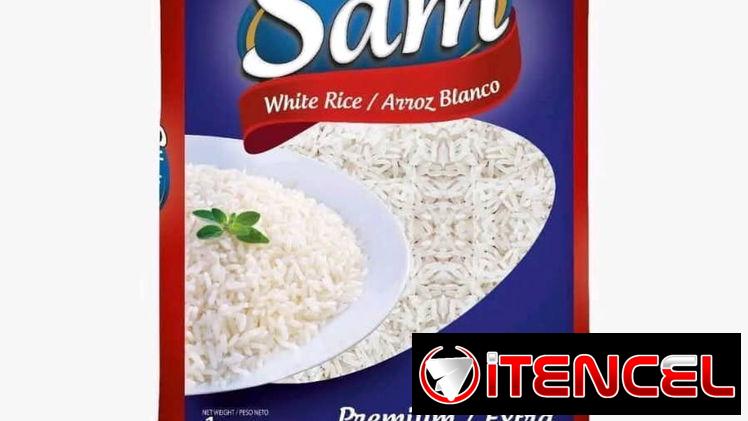 aceite, arroz, sal y azucar