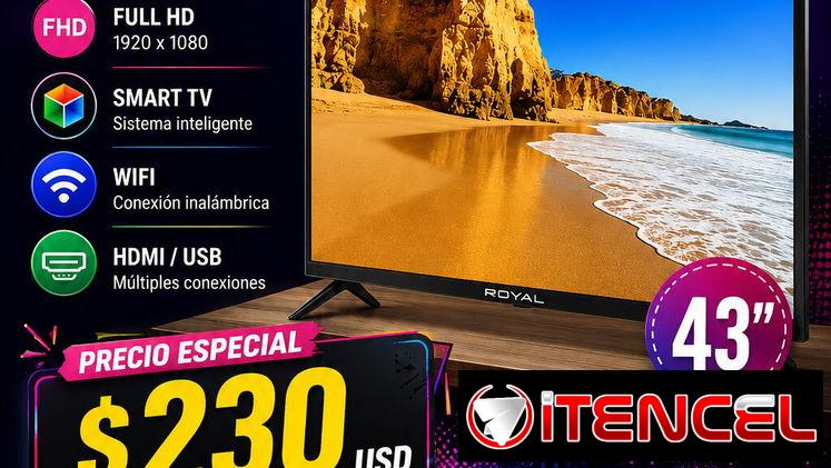 Televisor Royal con Smart TV de 43″