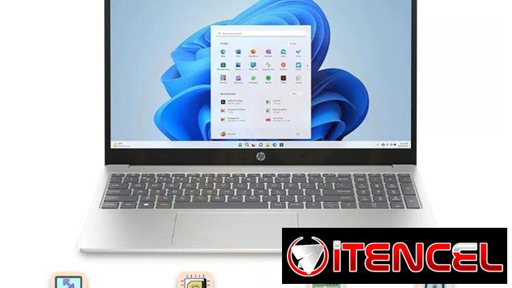 Laptop HP 15.6″ Táctil, Intel Core i3 1315U (Modelo: 15-fd0153dx) , 8 GB RAM, 256 GB SSD – Plateada (Nuevo)