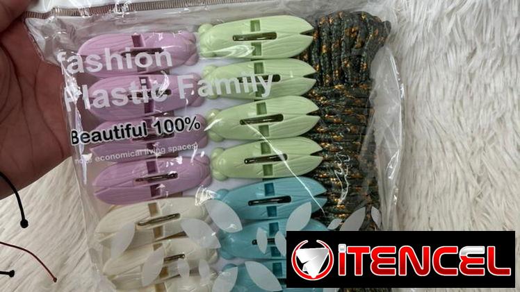 Set de 16 palitos o palillos con cuerda (DeT)