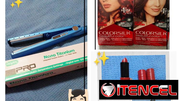 🚨 Plancha de pelo, Tintes Revlon 👩🏻 y cosméticos 💄a buen precio
