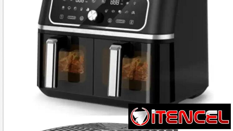 Freidora de Aire Eko Doble 9 Litros – 1700W 120V 🍟