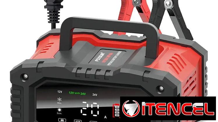 Cargador inteligente de batería 12V 24V 20a