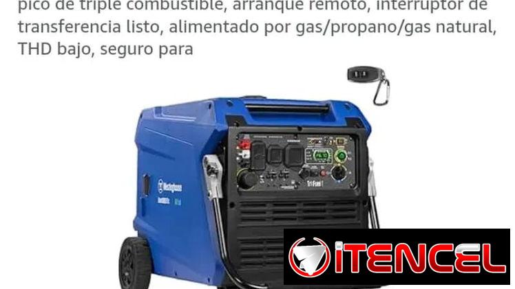 Westinghouse 11000W ⛽ Tri-Fuel  ✅ Inverter (gasolina, gas propano y gas natural)