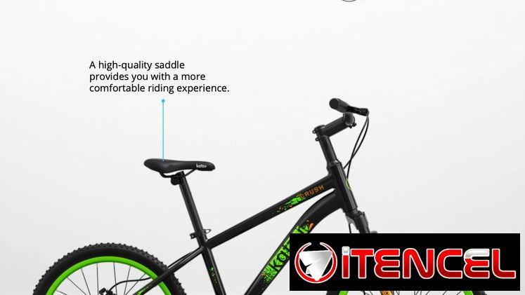 Bicicleta  KATZU CRUSH 20 BMX CON FRENO DE DISCO DELANTERO Y TRACERO NUEVAS