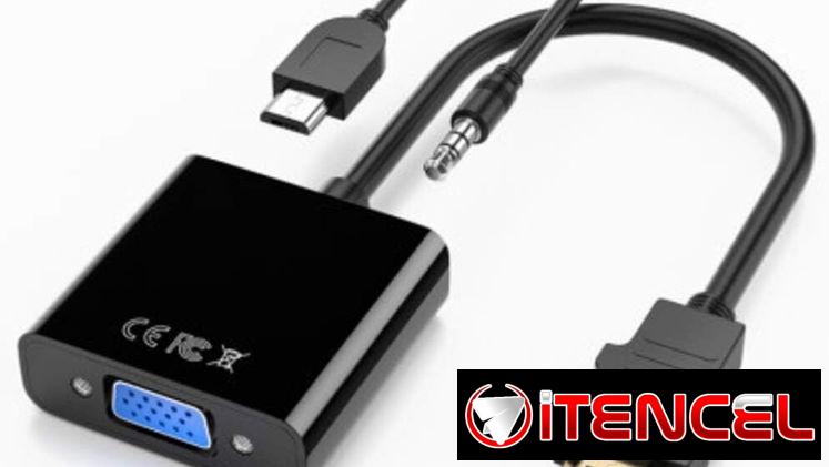 HDMI A VGA 🔰 🔰 🔰 CABLE PARA SU MONITOR 🔰🔰🔰 NEW – SELLADO !! 5.887.23.60