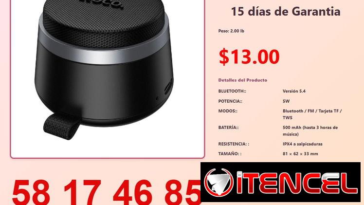Bocina Inalámbrica HC43 Surpass Magnética Bluetooth 5.4 IPX4 – HOCO