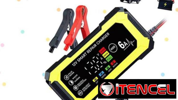 Cargador de batería 12v inteligente