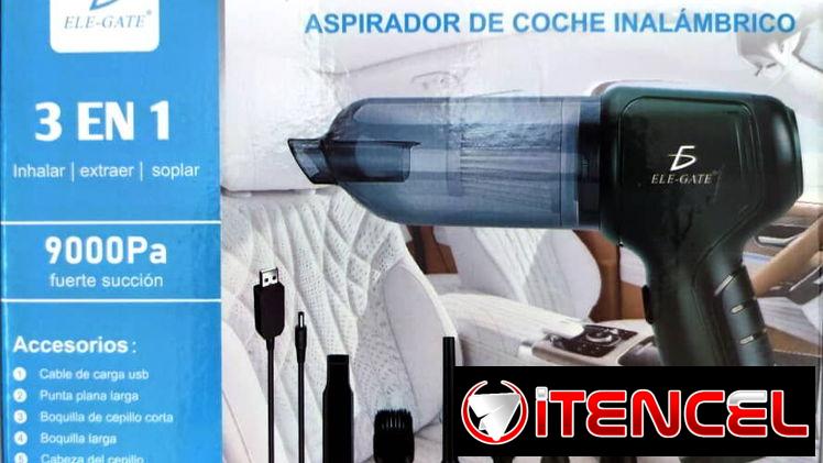 Aspiradora inalámbrica de 3 funciones: Inhala, extrae y sopla