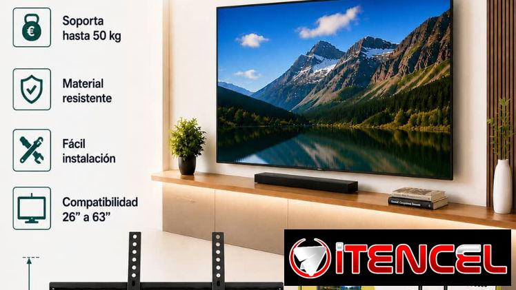 Soporte de pared para televisor