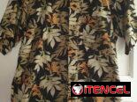 Camisa floreada de hombre manga corta