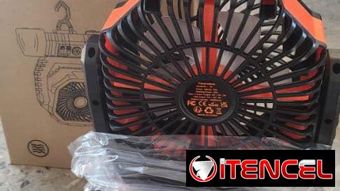 Ventilador Recargable F6 20000 mh