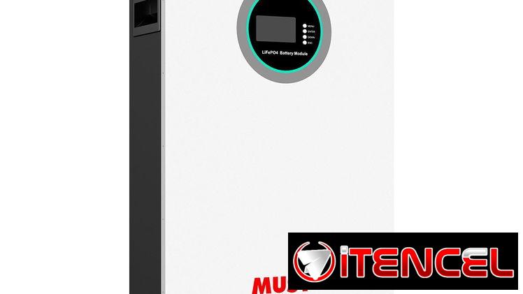 *Batería MUST 5.12kwh y 100Ah*