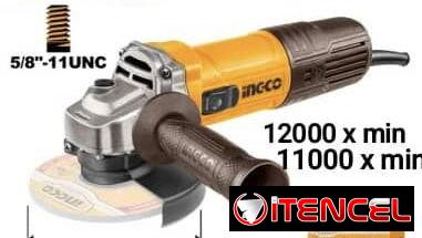 Esmeriladora Angular INGCO 5″ – 1100 W*