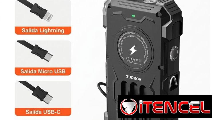 ​🔋 POWER BANK SOLAR 42800mAh (NUEVA)