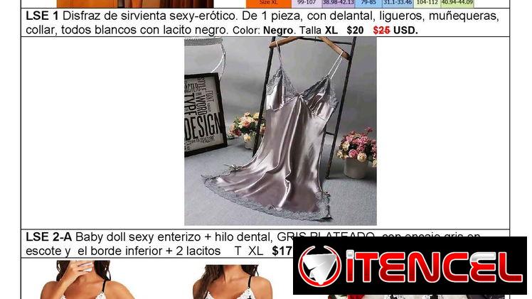 NUEVO SURTIDO. CATÁLOGO DE LENCERÍA SEXY-ERÓTICA SIGUE LA REBAJA + Clips Anti-ronquidos.