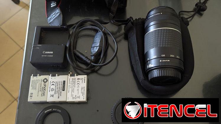 Canon 600d (t3i)+2 lentes kit