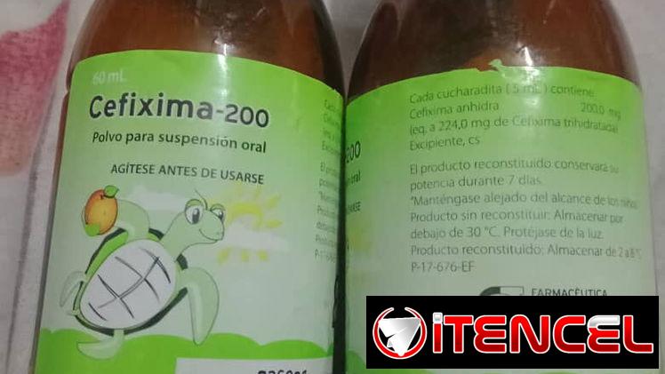 Cefixime…suspensión