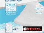 Gasas esterilizadas de algodón 100% hidrófilo (4usd)